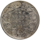 Silver One Rupee Coin of Victoria Empress of Bombay Mint of 1887.