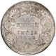 Silver One Rupee Coin of Victoria Empress of Bombay Mint of 1898.