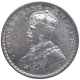 Silver One Rupee Coin of King George V of Calcutta Mint of 1911.