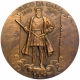 Bronze Commemorative Medallion of the 5th Centenary of the birth of Vasco da Gama.