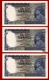 Ten Rupees Bank Notes of King George VI of Signed by J.B.Taylor of 1938.