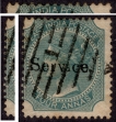 Rare and Excellent condition Service Overprint on Victoria