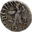 Silver Drachma Coin of Strato II of Indo Greeks.