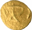 Gold Half Fanam Coin of Adil Shahis of Bijapur