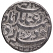 Silver One Rupee Coin of Jahangir of Ahmadabad Mint.