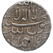 Silver Jahangiri Rupee Coin of Jahangir of Ahmadabad Mint.