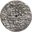 Silver One Rupee Coin of Shahjahan of Akbarabad Dar ul Khilafa Mint.