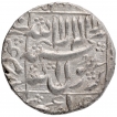 Silver One Rupee Coin of Murad Bakhsh of Ahmadabad Mint.