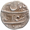 Silver One Rupee Coin of Azam Shah of Khujista Bunyad Mint.