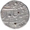 Silver One Rupee Coin of Shah Alam Bahadur of Firoznagar Mint.