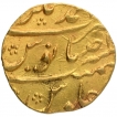 Gold Mohur Coin of Jahandar Shah of Ahmadnagar Mint.