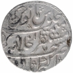 Silver One Rupee Coin of Farrukhsiyar of Akbarabad Mustaqir ul khilafa Mint.