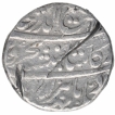 Silver One Rupee Coin of Rafi ud Darjat of Sahrind Mint.