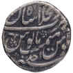 Silver One Rupee Coin of Muhammad Ibrahim of Shahjahanabad Dar ul Khilafa Mint.