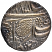 Silver One Rupee Coin of Sher Singh of Sri Amritsar Mint of Sikh Empire.