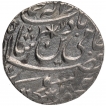 Silver One Rupee Coin of Lucknow Muhammadabad Banaras Mint of Awadh.