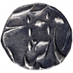 Silver Quarter Rupee Coin of Nasir ud Daula of Haidarabad Farkhanda Bunyad Mint of Hyderabad State.