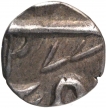 Extremely Rare Silver One Sixteenth Rupee Coin of Indore State.