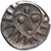 Extremely Rare Silver One Sixteenth Rupee Coin of Indore State.