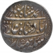 Silver Nazarana Rupee Coin of Ishwari SIngh of Sawai Jaipur Mint of Jaipur.