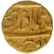 Gold Two Third Mohur Coin of Bhupindar Singh of Patiala.