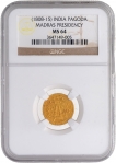 Gold Pagoda Coin of Madras Presidency.