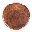 Copper One Twelfth Anna Coin of Victoria Empress of Calcutta Mint of 1894.