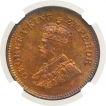 Bronze Half Pice Coin of King George V of Calcutta Mint of 1919.