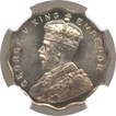 Copper Nickel One Anna Coin of King George V of Bombay Mint of 1912.