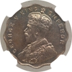 Copper Nickel One Anna Coin of King George V of Bombay Mint of 1914.