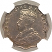 Copper Nickel One Anna Coin of King George V of Bombay Mint of 1924.