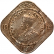 Copper Nickel Two Annas Coin of King George V of Calcutta Mint of 1919.