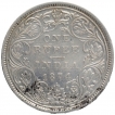 Silver One Rupee Coin of Victoria Queen of Bombay Mint of 1874.