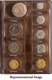 Rare Proof Set of Gandhi Centenary of Bombay Mint of 1969.