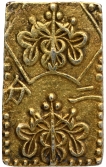 Gold Nibu Kin Coin of Tokugawa Shogunate of Japan.