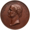 Bronze Memorial Medal of Lord George Bentinck of Great Britain.