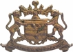 Brass Coat of Arms of Bikaner State.