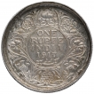 Silver One Rupee of King George V Coin box without lid of Bombay Mint of 1917.