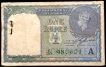 Extremely Rare Bundle of One Rupee Bank Notes of King George VI signed by C.E. Jones of 1940.