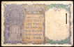 Extremely Rare Bundle of One Rupee Bank Notes of King George VI signed by C.E. Jones of 1940.