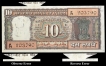 Butterfly Error in Ten Rupees Bank Note signed by I.G. Patel in Black Series.