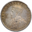 Error Silver One Rupee Coin of King George V.