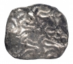 Punch Marked Silver Vimshatika Coin of Panchala Janapada.