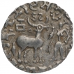 Silver Drachma Coin of Amoghbuti of Kuninda Dynasty.