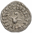 Silver Drachma Coin of Skandagupta of Gupta Dynasty of Madhyadesha type.