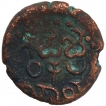 Copper Kasu Coin of Devaraya II of Vijayanagara Empire.