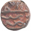 Copper Falus Coin of Husain Shah of Jaunpur Sultanate.