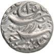 Silver One Rupee Coin of Akbar of Allahabad Mint.