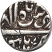 Silver One Rupee Coin of Akbar of Burhanpur Mint.of Ardibihisht Month.