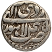 Silver One Rupee Coin of Akbar of Lahore Mint of Ardibihisht Month.